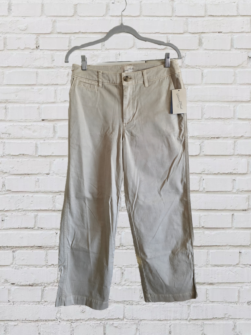 Universal Thread Wide Leg Pants in Light Khaki